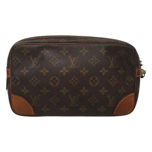 LOUIS VUITTON Monogram Marly Dragonne GM Clutch Bag - Picture 3 of 15